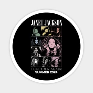 Janet Jackson Together Again Summer 2024 Magnet